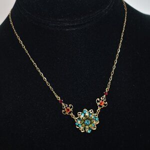 Vintage Clara Beau Swarovski Rhinestone Necklace